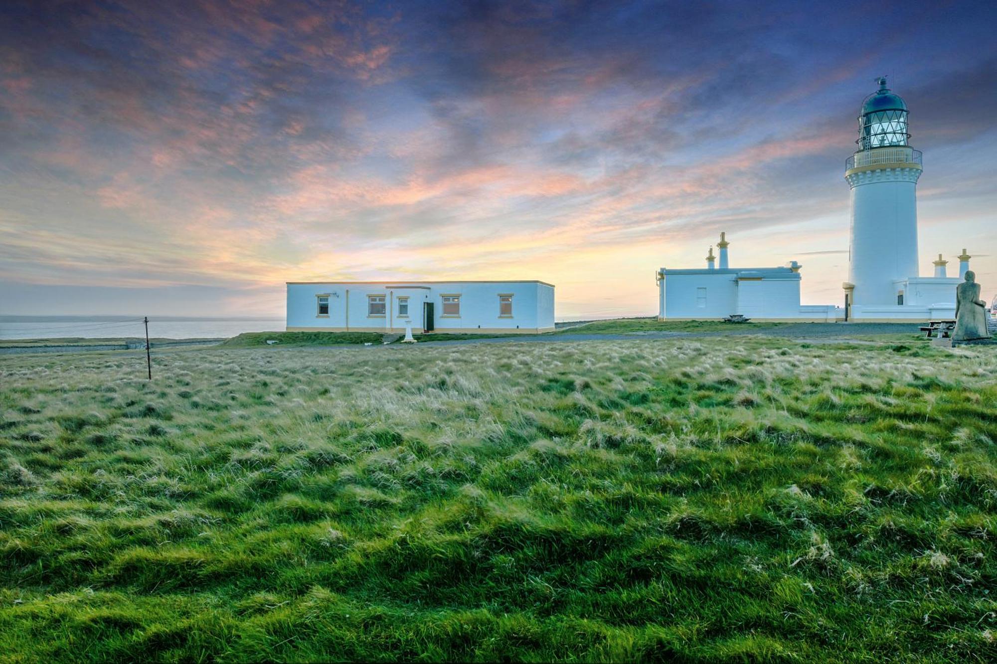 Self-Catering Lighthouse Keeper'S Cottage On The Nc500 Уик Екстериор снимка