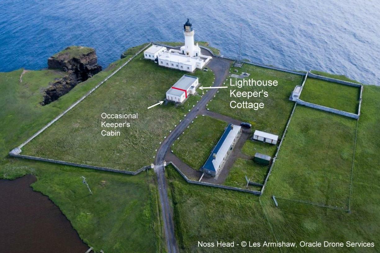 Self-Catering Lighthouse Keeper'S Cottage On The Nc500 Уик Екстериор снимка